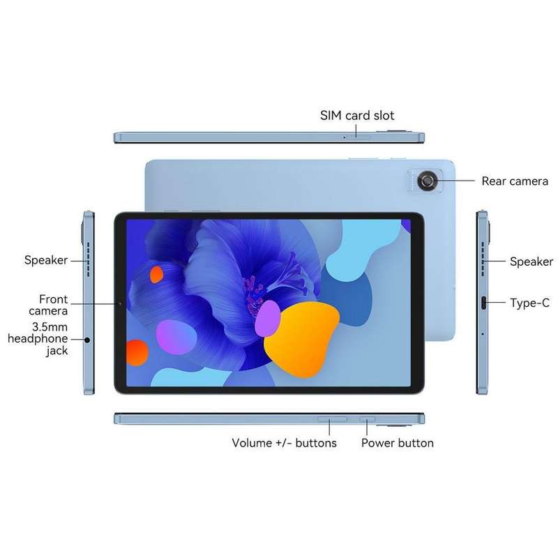 BLACKVIEW 8.68" ,4GB+128GB, ANDROID13