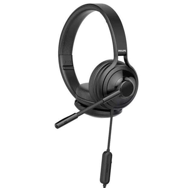 PHILIPS USB ON-EAR HEADPHONES+ MIC