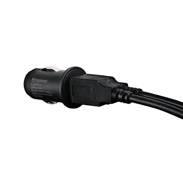 Transcend Dual USB Car Lighter Adaptor & Cable Kit for Transcend Dash Cams