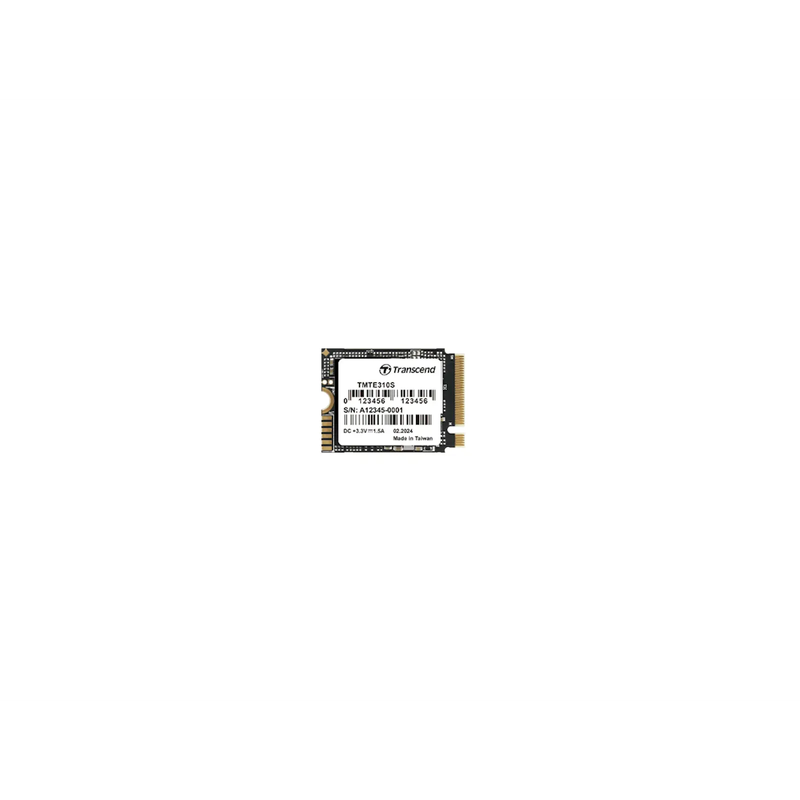 Transcend 2 TB MTE310S PCI-E GEN 4x4 M.2 2230 SSD 3D NAND - 5000 MB/s Read 4000 MB/s Write - 1200...