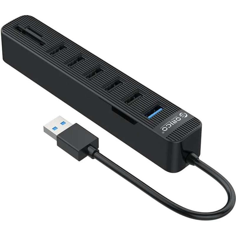 ORICO HUB USB3.0 1XUSB3.0 5XUSB SDTF BK