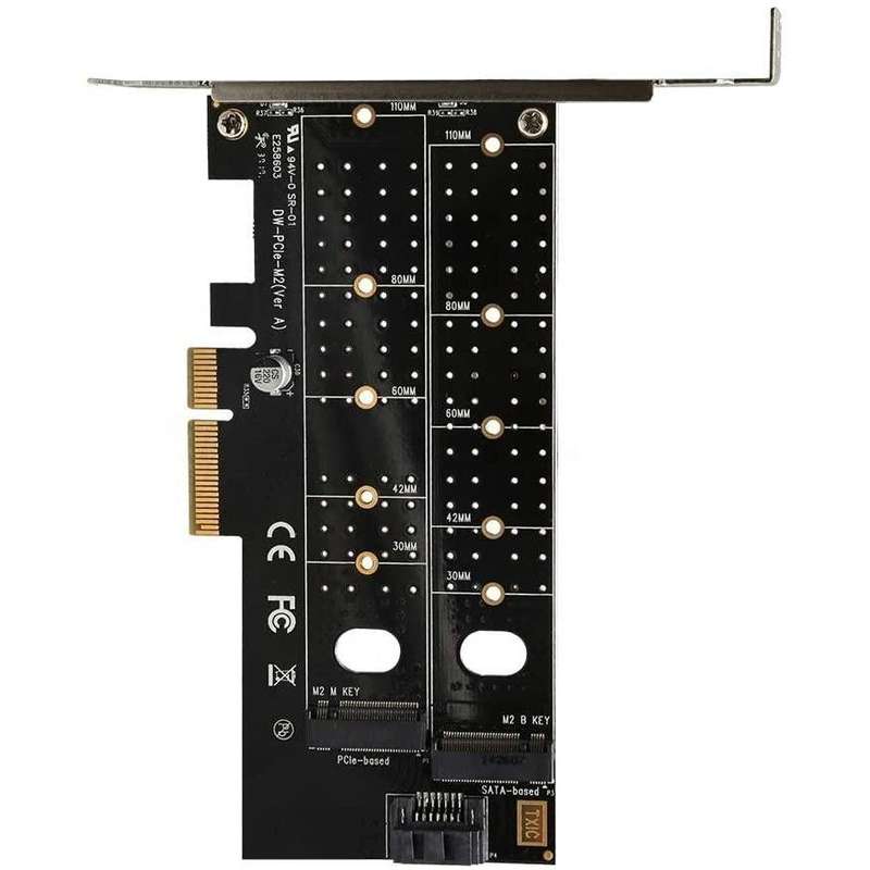 PCIE TO M 2(M KEY+B KEY)