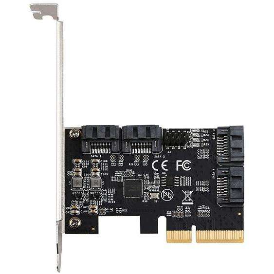 PCI-E  4 PORT SATA