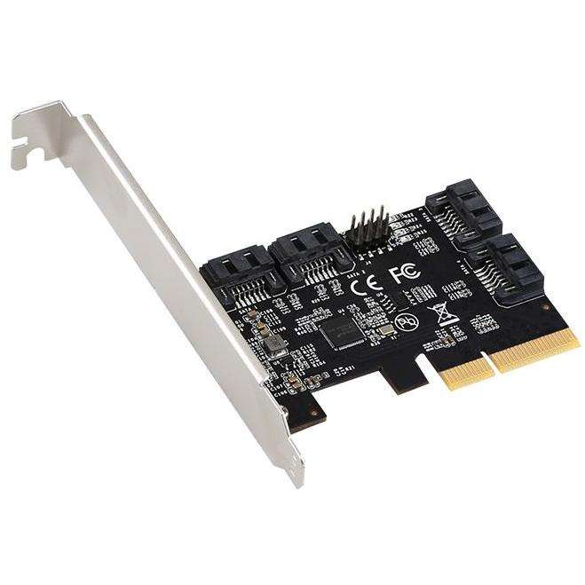PCI-E  4 PORT SATA