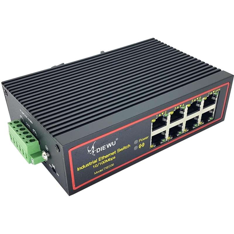 8-PORT 10/100M INDUSTRIAL SWITCH