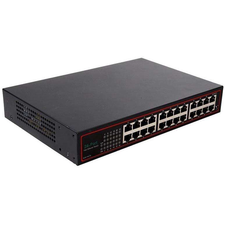 24-PORT 10/100 IRON ETHERNET