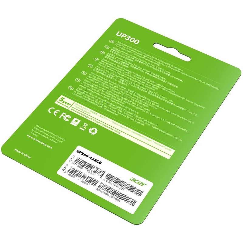 ACER USB3.2 GEN1 128GB WHITE