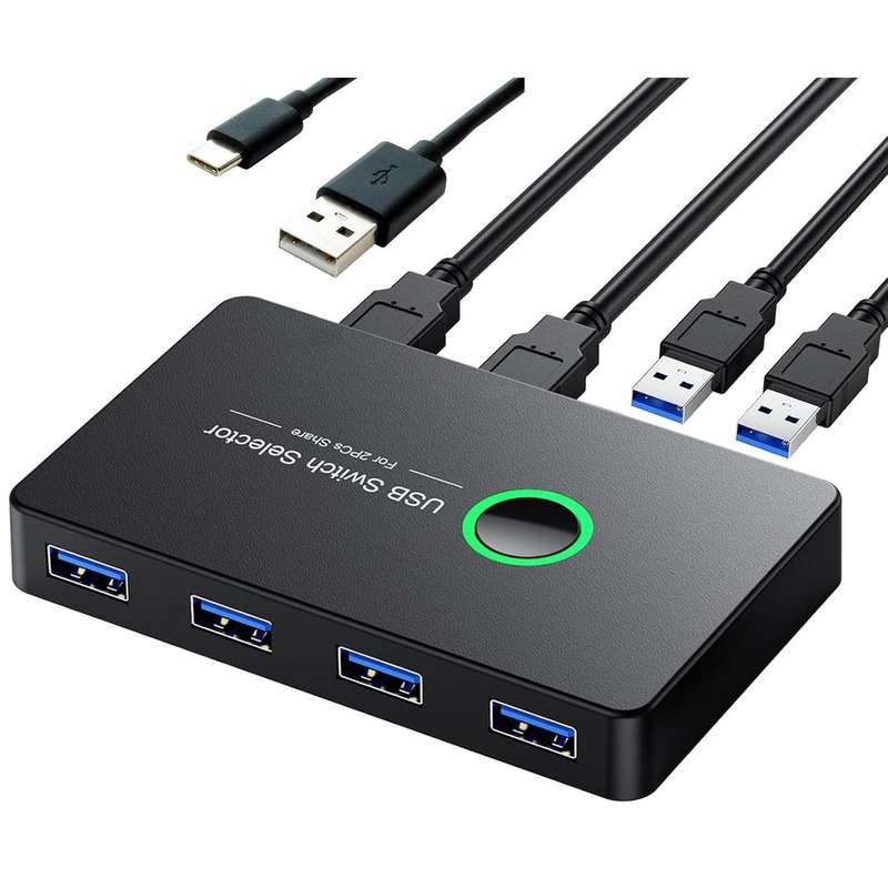 2 IN 4 OUT USB3 SWITCH