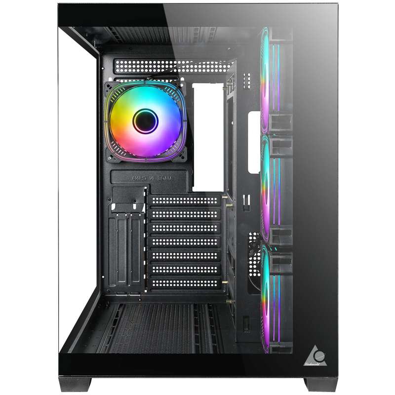 BLACK GAMING CASE NO PSU