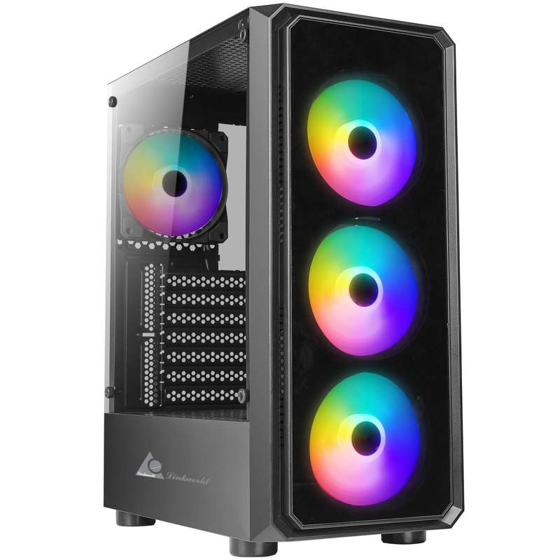 BLACK GAMING CASE NO PSU