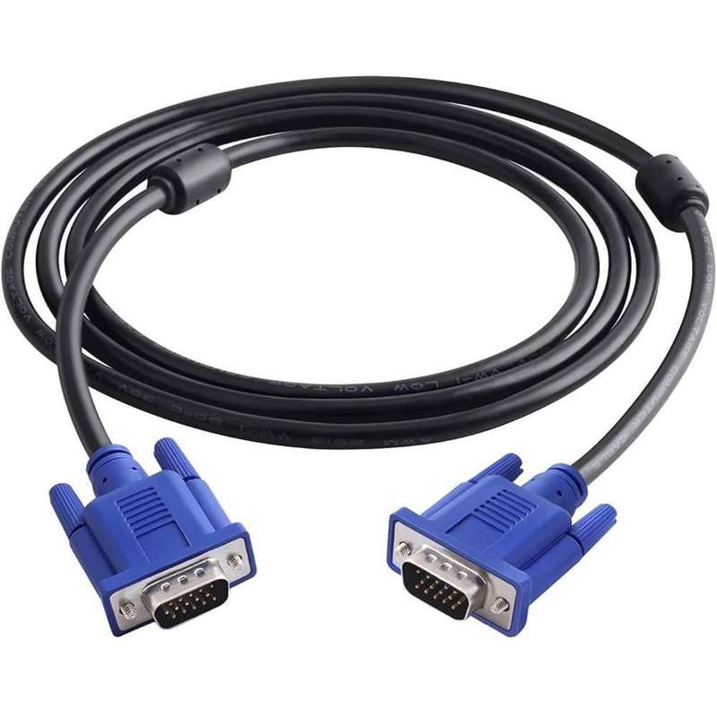 VGA CABLE 1.5M MALE TO MALE