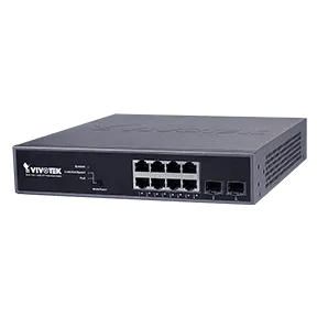 VIVOTEK Managed Websmart 8x Gigabit PoE  2x SFP; 130W