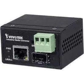 VIVOTEK Industrial 1xFE + 1xFE SFP Media Converter