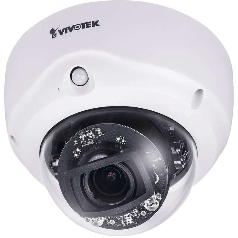 VIVOTEK Indoor Dome; 2MP; 2.8-12mm Remote Focus; 50M IR; WDR PRO; IO.