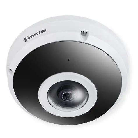 VIVOTEK Outdoor IK10 Fisheye; 12MP H.265; 20M IR; WDR PRO; Mic; Smart VCA; Mic; IO