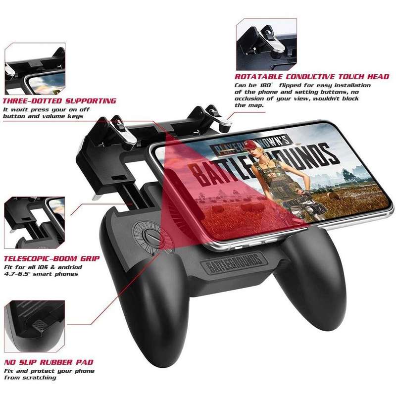 MOBILE GAME CONTROLLER WITH FAN