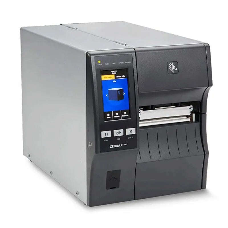 TT Printer ZT411; 4''; 203 dpi; Euro and UK cord; Serial; USB; 10/100 Ethernet; Bluetooth 4.1/MFi...