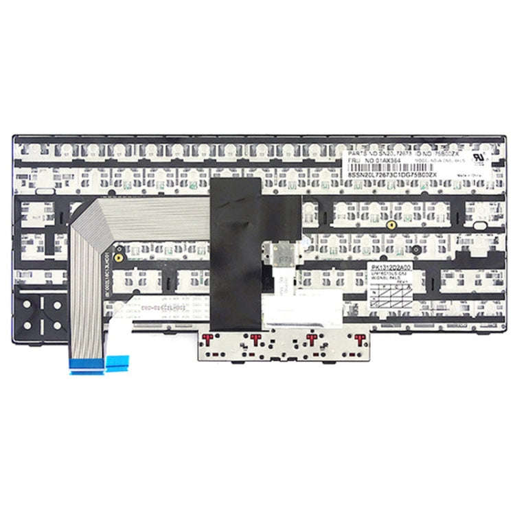 Lenovo IBM Thinkpad T470 T480 A475 A485 01HX459 01AX364 Laptop Replacement Keyboard - US, BLACK