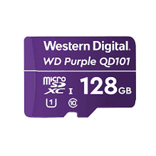 128GB  Western Digital WD Purple QD101 microSDXC UHS-I Memory Card