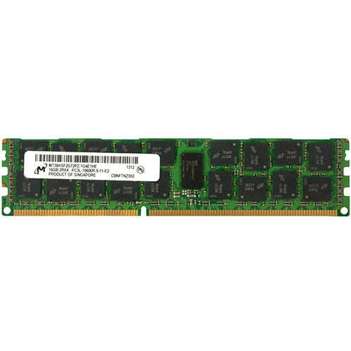 HP Micron 16GB (1x16GB) Server Memory RAM MT36KSF2G72PZ-1G4E1HE (used)