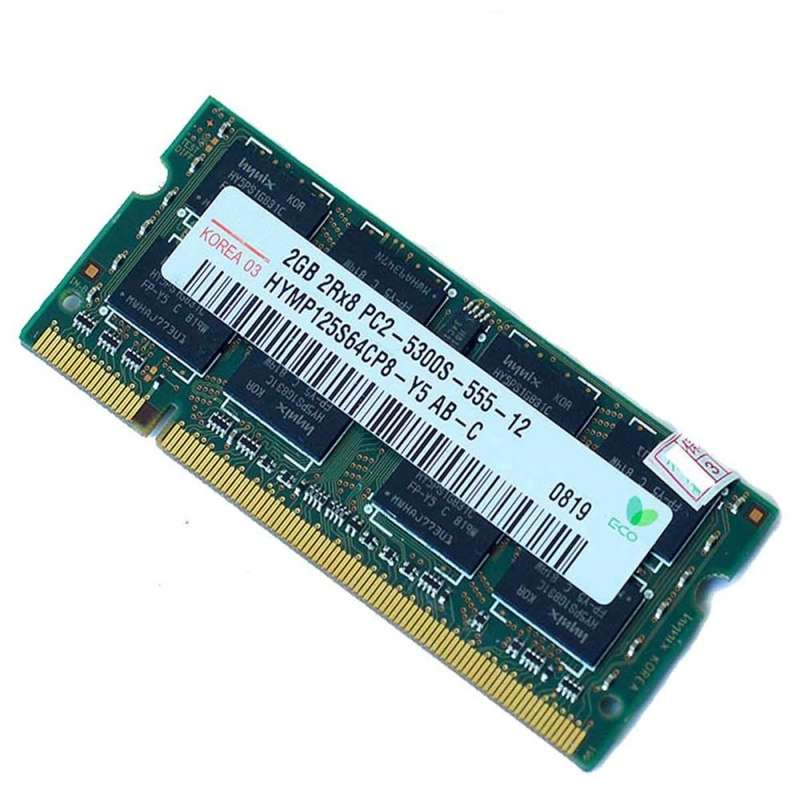 2GB DDR2 667MHZ PC2-5300 SO-DIMM 200PIN Mix-Branded Notebook Laptop Memory RAM (Refurbished 1 x 2...