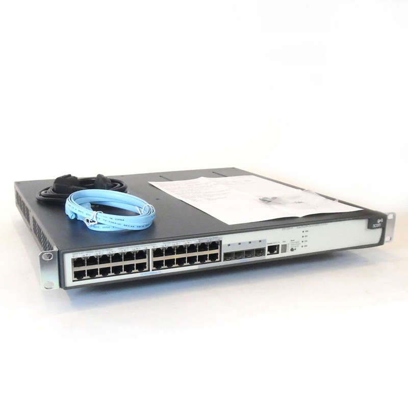 3Com 3CR17254-91 Superstack 4 PoE Switch 5500G-EI 24-Port Gigabit (Pre-owned)