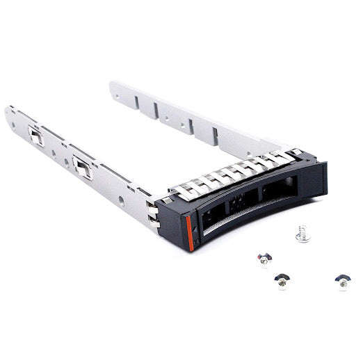 45W8687 2.5" SAS HDD Hard Drive Tray Caddy + Screws for IBM Storwize V3700 V3500 (Used)