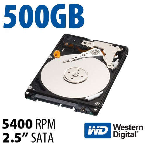 500GB 2.5 inch SATA Laptop Hard Drive (New)