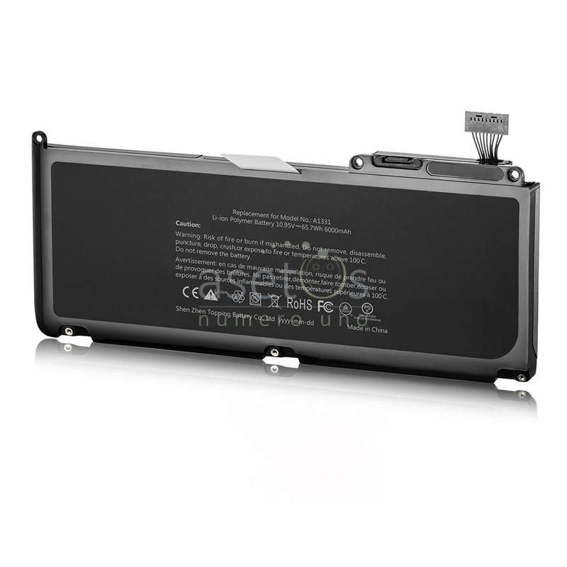 A1331 Apple MacBook Pro 13" Unibody Replacement Battery. Fits MacBook Pro 15" 17" A1331, A1342, A...