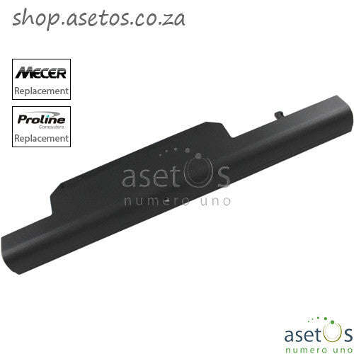 Battery For Mecer, Clevo, Proline C4500BAT-6 Battery Black, 11.1V 4400mAh 49Wh