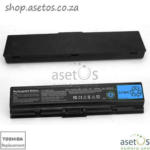 Battery for Toshiba PA3534U Black, 10.8V 4400mAh/ 48Wh