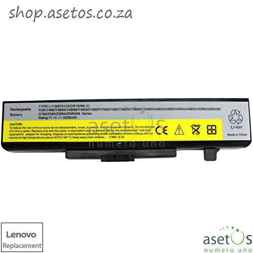 Battery for lenovo IdeaPad Y480 Y580 G480 G580 L11N6Y01 L11S6Y01