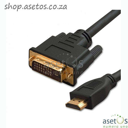 DVI-D to HDMI 1.5M Video Cable