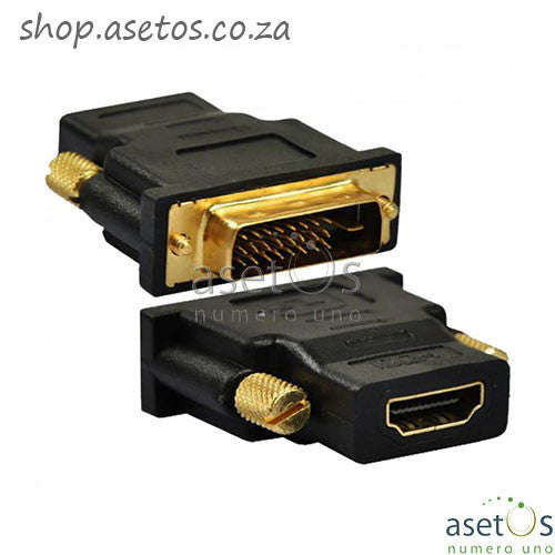 DVI-I Male to HDMI Female Adapter