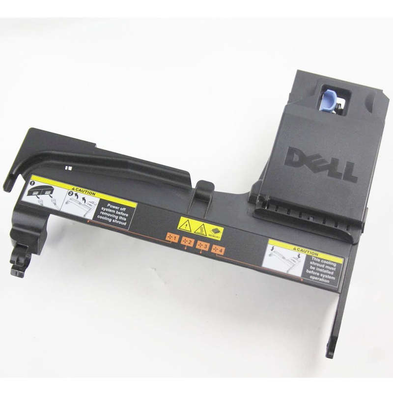 Dell PowerEdge 2950 Server Black Airflow Baffle CPU Cooling Fan Cover TC012 (Refurbished)