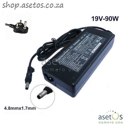 90W HP AC Adapter Bullet Tip Generic Laptop Charger (19V 4.74A 4.8*1.7mm)
