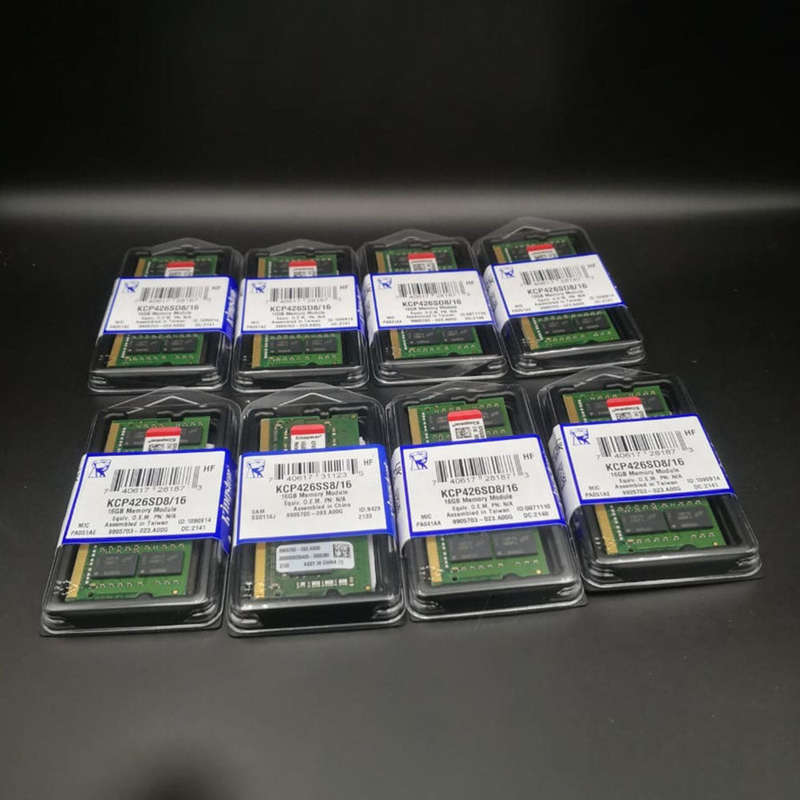 Kingston 16GB RAM DDR4 2666MHz Single Rank SODIMM Laptop Memory Module  KCP426SD8/16