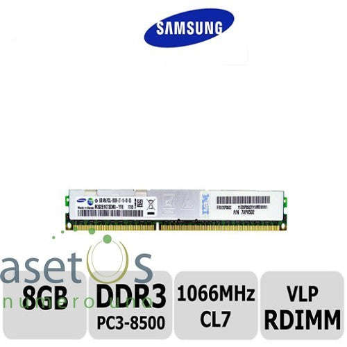 8GB 4Rx8 PC3L-8500R-07-10-V0-D2 | M392B1K73CM0-YF8 Server Memory (Used)