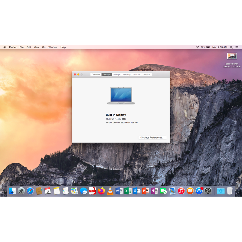Apple MacBook Pro 15-Inch "Core 2 Duo" 2.2 (SR)  |  MacBookPro3,1 - A1226 (EMC 2136) (Pre-owned)