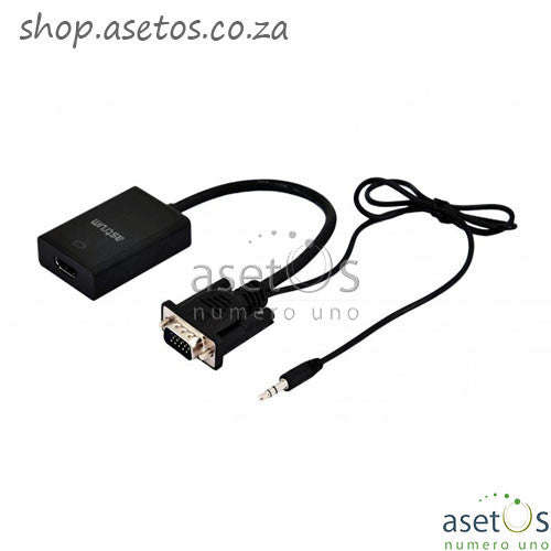 VGA Male to HDMI Female Adapter