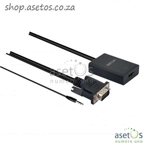 VGA Male to HDMI Female Adapter