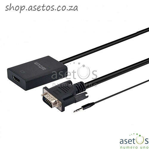 VGA Male to HDMI Female Adapter