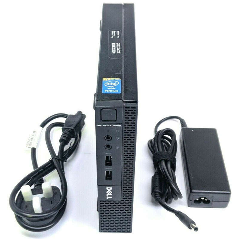 Dell Optiplex 3020 Ultra Tiny Desktop: 4th Gen Core i5-4590T@2Ghz, 8GB MEM, 500GB HDD, WiFi, Blue...