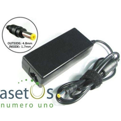 65W HP Generic AC Adapter / Laptop Charger with Yellow Tip | 18.5V, 3.5A (4.8*1.7mm)