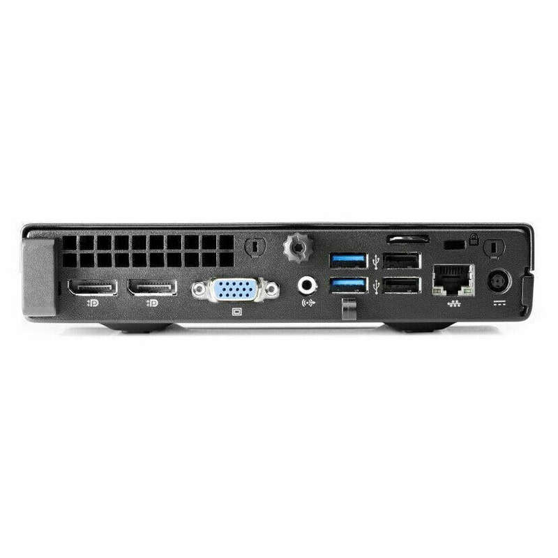 Core i7-4765T HP 600 G1 Mini PC Tiny Desktop : 4GB DDR4, 500GB SATA HDD, Windows 7 Pro. (Used)