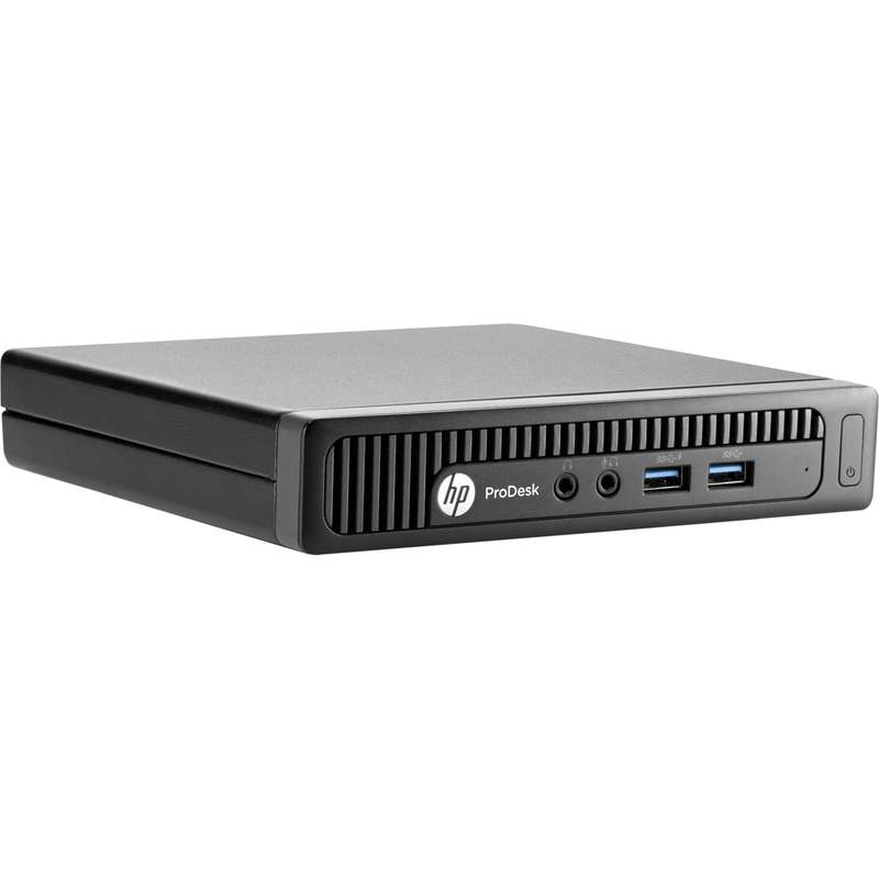 Core i7-4765T HP 600 G1 Mini PC Tiny Desktop : 4GB DDR4, 500GB SATA HDD, Windows 7 Pro. (Used)