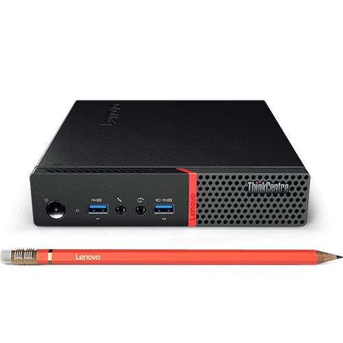Lenovo ThinkCentre M700Tiny Desktop: Core i5-6400 6th Gen, 8GB DDR4, 500GB HDD, Win 10 Pro (Used)