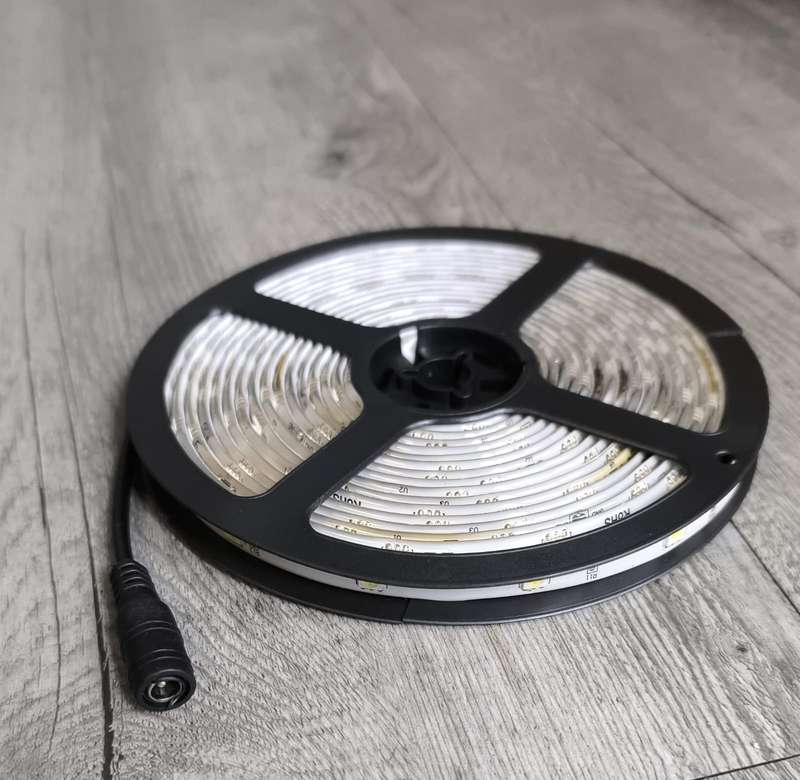 12v DC 5m 150 x 5050Led Chip Soft Cool White Weatherproof LED Light Strip Roll