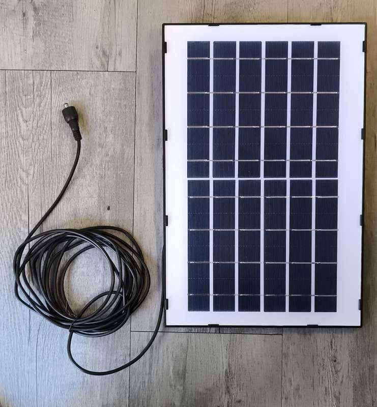 10W 9volt 1.2amp Monocrystalline Solar Panel with DC Connector