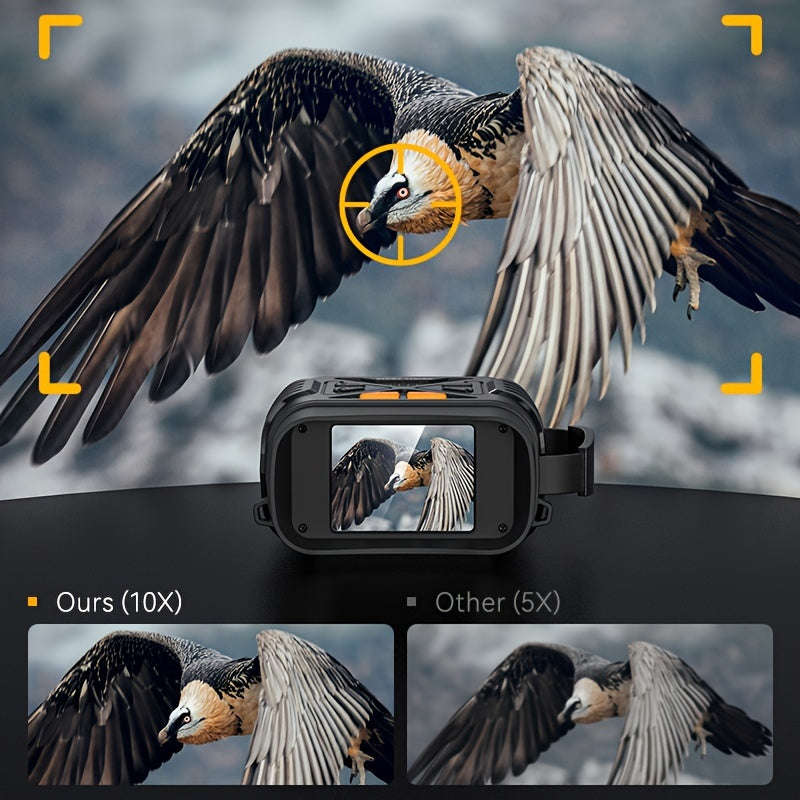 Night Vision Goggles with 10X Digital Zoom, Binoculars Telescope with Long Viewing Distance at ni...